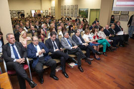 Asistentes a la clausura del 50 Aniversario de la Facultad de Económicas. Facultad de Ciencias Económicas y Empresariales. Marzo de 2016