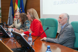 Celebración del Día del Profesor Jubilado de la Universidad de Málaga. Edificio del Rectorado. Octubre de 2015