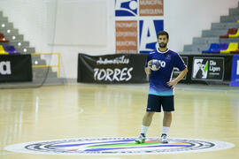 Partido Universidad de Málaga - Universidad de Suceava. Categoría masculina. Campeonato Europeo Universitario de Balonmano. Antequera. Julio de 2017
