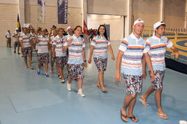 Ceremonia de apertura del IX Campeonato de Europa Universitario de Fútbol Sala. Antequera. Julio de 2013