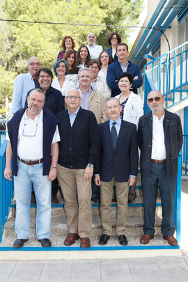 Foto de grupo. Personal del Departamento de Farmacología. Facultad de Medicina. Noviembre de 2015