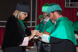 Investidura como Doctor "Honoris Causa" de D. Humberto Maturana Romesín y D. José Gimeno Sacristán por la Universidad de Málaga. Facultad de Derecho. Noviembre de 2010