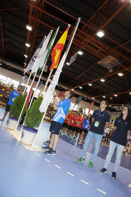 Ceremonia de apertura del Campeonato del Mundo Universitario de Balonmano. Antequera. Junio de 2016
