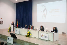 Intervención de José Ángel Narváez. Homenaje en recuerdo del profesor José María Troya. Salón de Actos de la Escuela Técnica Superior de Ingeniería Informática. Octubre de 2016