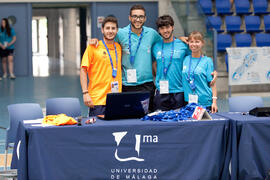 Voluntarios. 14º Campeonato del Mundo Universitario de Fútbol Sala 2014 (FUTSAL). Antequera. Julio de 2014