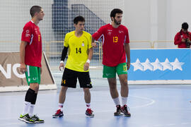 Partido Portugal - China Taipei. Categoría masculina. Campeonato del Mundo Universitario de Balonmano. Antequera. Julio de 2016