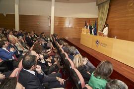 Discurso de Teodomiro López. Toma de posesión de nuevos Vicerrectores adjuntos y personal asesor del Rector de la Universidad de Málaga. Edificio del Rectorado. Abril de 2024