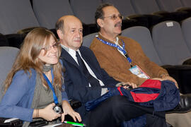 Asistentes al panel de expertos del 4º Congreso Internacional de Actividad Físico-Deportiva para Mayores. Escuela Técnica Superior de Ingeniería Informática y Telecomunicaciones. Marzo de 2011