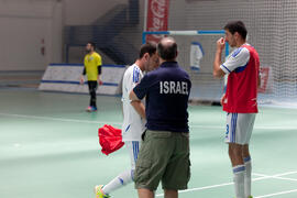 Partido Ucrania contra Israel. 14º Campeonato del Mundo Universitario de Fútbol Sala 2014 (FUTSAL). Antequera. Julio de 2014