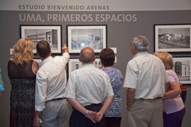 Inauguración de la exposición "Estudio Bienvenido-Arenas, una mirada de los inicios del Siglo XX" Rectorado. Julio de 2011