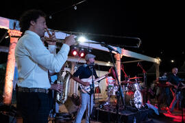 Concierto de Free Soul Band. Festival solidario en los Baños del Carmen. Cursos de Verano de la Universidad de Málaga. Málaga. Julio de 2019