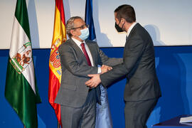 Toma de posesión de Rafael Anaya Sánchez como nuevo profesor titular del Área de Comercialización e Investigación de Mercados de la Universidad de Málaga. Paraninfo. Diciembre de 2021