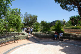 Inauguración de la glorieta Botánicos de la UMA. Jardín Botánico de la Universidad de Málaga. Junio de 2018