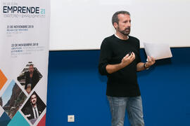 Conferencia de Joan Plaza ‘Patologías del liderazgo’. Seminario "Emprende 21. Territorio y Emprendimiento". Paraninfo. Noviembre de 2018