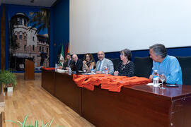 Mesa presidencial. Graduación de Másters de la Facultad de Ciencias Económicas y Empresariales de la Universidad de Málaga. Paraninfo. Junio de 2019