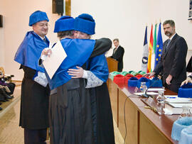 Investidura de nuevos doctores por la Universidad de Málaga 2010. Paraninfo. Enero de 2010
