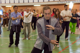 Taller de Tai Chi Chuan. 3º Congreso Internacional de Actividad Físico-Deportiva para Mayores de la Universidad de Málaga. Palacio de Ferias y Congresos de Málaga. Marzo de 2009