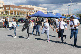 Zumba-Fitness. II Día del Estudiante. Campus de Teatinos. Octubre de 2018