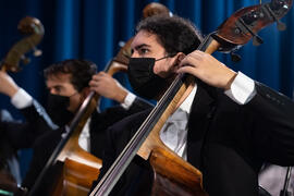 Concierto de Bandas Sonoras de la 30 edición de Fancine de la Universidad de Málaga. Auditorio de la Escuela Técnica de Ingeniería de Telecomunicaciones e Informática. Noviembre de 2020
