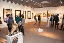 Inauguración de la exposición "Economistas en el arte". Museo de Nerja. Enero de 2017