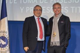 Toma de posesión de Miguel Jesús Duro Moreno como profesor titular del Área de Traducción e Interpretación (Lengua Inglesa) de la Universidad de Málaga. Paraninfo. Diciembre de 2022
