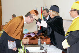 Investidura de nuevos doctores por la Universidad de Málaga. Paraninfo. Febrero de 2012