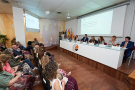 Intervención de Ana José Cisneros. Presentación del Retrato de Honor de D. Eugenio José Luque Domínguez. Facultad de Ciencias Económicas y Empresariales. Junio de 2025