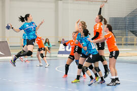 Partido Universidad de Aksaray - Universidad Radboud de Nijmegen. Categoría femenina. Campeonato Europeo Universitario de Balonmano. Antequera. Julio de 2017