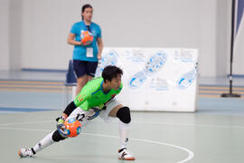 Partido China contra Uruguay. 14º Campeonato del Mundo Universitario de Fútbol Sala 2014 (FUTSAL). Antequera. Julio de 2014