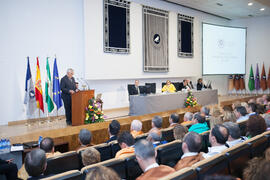 Apertura del Curso Académico 2015/2016 de la Universidad de Málaga. Paraninfo. Septiembre de 2015