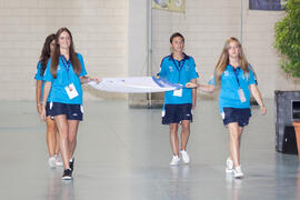 Ceremonia de apertura del IX Campeonato de Europa Universitario de Fútbol Sala. Antequera. Julio de 2013