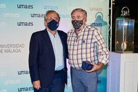 Homenaje al personal jubilado o que cumple 25 años de servicio en la Universidad de Málaga. Jardín Botánico. Septiembre de 2021