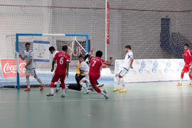 Partido Azerbaiyán contra Omán. 14º Campeonato del Mundo Universitario de Fútbol Sala 2014 (FUTSAL). Antequera. Julio de 2014