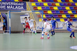 Partido Tailandia contra República Checa. 14º Campeonato del Mundo Universitario de Fútbol Sala 2014 (FUTSAL). Antequera. Julio de 2014