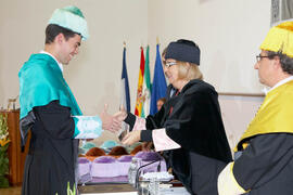 Investidura de nuevos doctores por la Universidad de Málaga. Paraninfo. Febrero de 2012