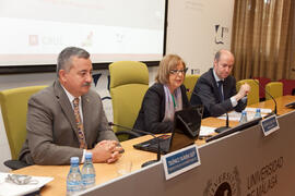 Designación de nueva sede y clausura del X Pleno del Consejo Universitario Iberoamericano (CUIB). Rectorado. Marzo de 2012