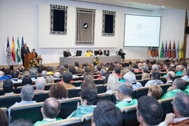 Apertura del Curso Académico 2015/2016 de la Universidad de Málaga. Paraninfo. Septiembre de 2015