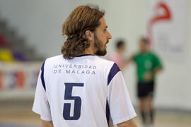 Partido de fútbol sala. Fases Finales de los Campeonatos de España Universitarios. Antequera. Abril de 2012