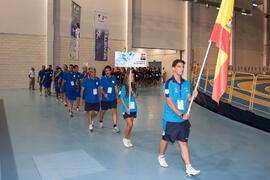 Ceremonia de apertura del IX Campeonato de Europa Universitario de Fútbol Sala. Antequera. Julio de 2013