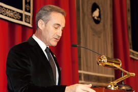 Investidura de nuevos doctores por la Universidad de Málaga. Salón de Actos de la Facultad de Derecho. Enero de 2013