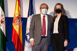 Toma de posesión de Nuria Rodríguez Ortega como nueva catedrática del Área de Historia del Arte de la Universidad de Málaga. Paraninfo. Diciembre de 2021