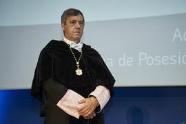Juan Teodomiro López Navarrete. Toma de posesión del Rector de la Universidad de Málaga y su equipo de gobierno. Paraninfo. Marzo de 2024
