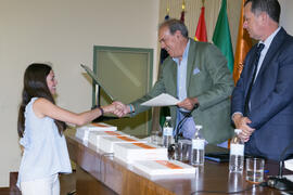 Entrega del IX Premio Gauss. Facultad de Ciencias Económicas y Empresariales. Junio de 2018