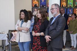 Ana Isabel Marín, Elidia Beatriz Blázquez e Ignacio Otero. Toma de posesión de los nuevos cargos de la Universidad de Málaga. Edificio del Rectorado. Abril de 2024