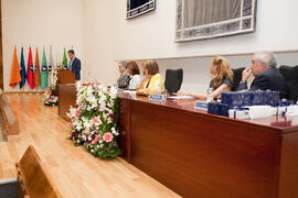 Homenaje al personal que cumple 25 años al servicio de la Universidad de Málaga y personal jubilado. Paraninfo. Julio de 2014