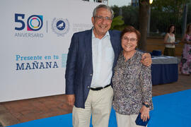 Homenaje al personal jubilado o que cumple 25 años de servicio en la Universidad de Málaga. Jardín Botánico. Junio de 2022