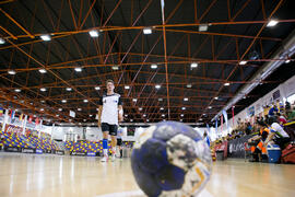 Partido Universidad de Frankfurt - Universidad Duisburg-Essen. Categoría masculina. Campeonato Europeo Universitario de Balonmano. Antequera. Julio de 2017