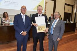 Reconocimiento a personal jubilado. Celebración del 50 Aniversario de la Facultad de Medicina de la Universidad de Málaga. Facultad de Medicina. Octubre de 2022