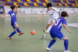 Partido China contra China Taipéi. 14º Campeonato del Mundo Universitario de Fútbol Sala 2014 (FUTSAL). Antequera. Julio de 2014
