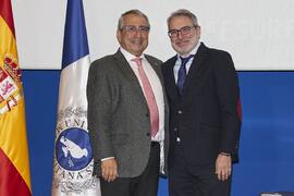 Toma de posesión de Julio Santoyo Santoyo como profesor titular del Área de Cirugía (vinculada SAS) de la Universidad de Málaga. Toma de posesión de nuevos catedráticos y profesores titulares de la Universidad de Málaga. Paraninfo. Noviembre de 2023